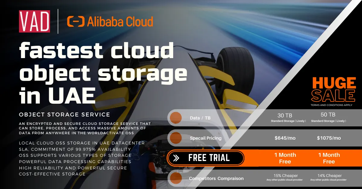 Fastest Cloud object storage in UAE - Alibaba Cloud