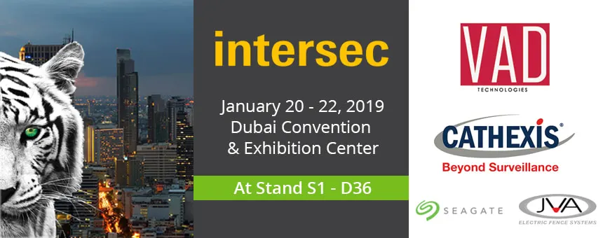 VAD Technologies & Cathexis are looking forward to welcome you @ Intersec 2019