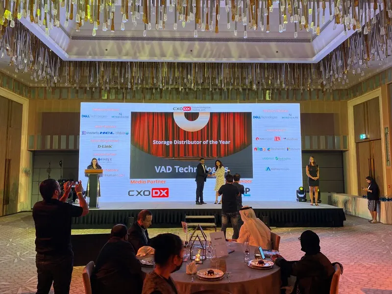 VAD Technologies wins "Storage Distributor of the Year" at CXODX Future Workspace Summit & Awards