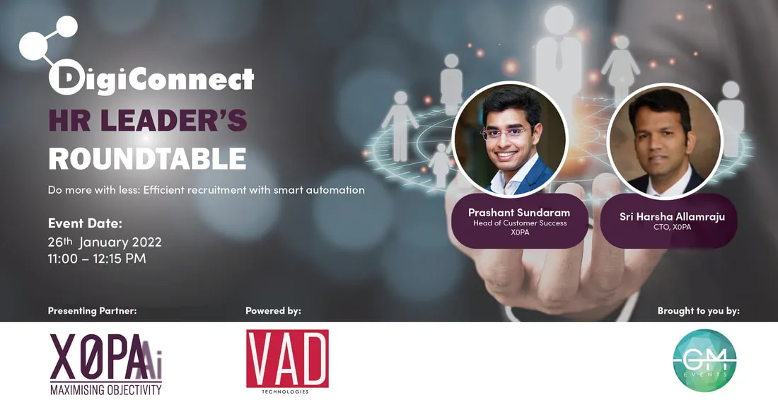 DIGITAL BOARDROOM: HR LEADER’S ROUNDTABLE presented by X0PA