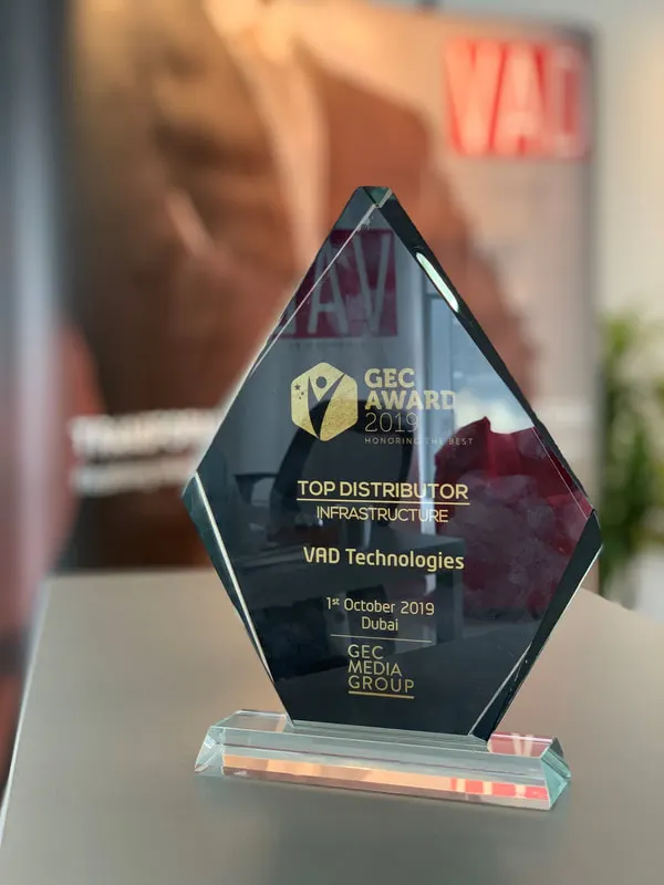 VAD Technologies Wins GEC 2019 TOP Distributor Award