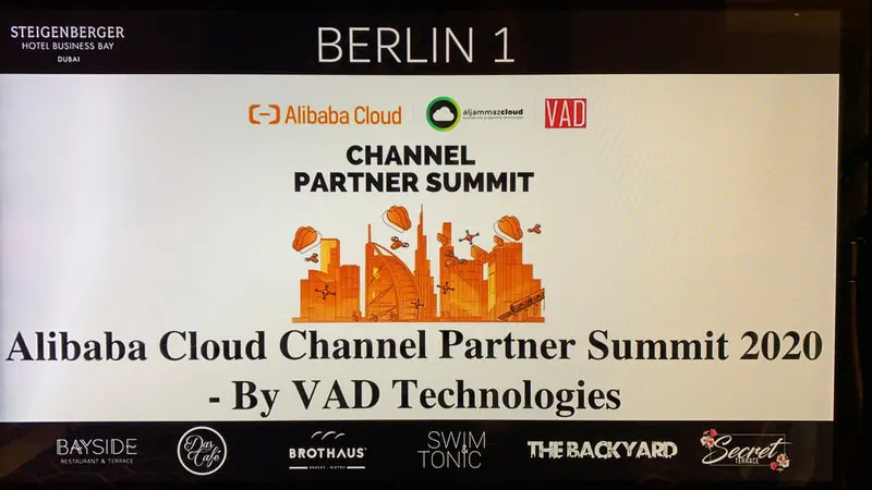VAD Technologies conducted “Alibaba Cloud Channel Partner Summit” in Dubai