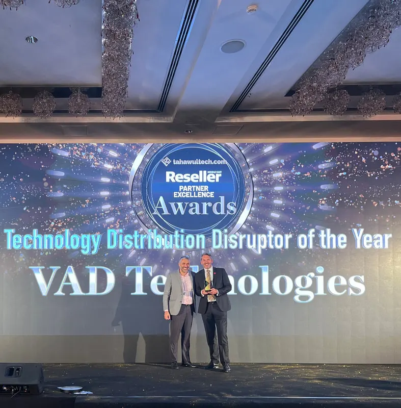 VAD Technologies wins “Technology Distribution Disruptor of the Year” Award 2022