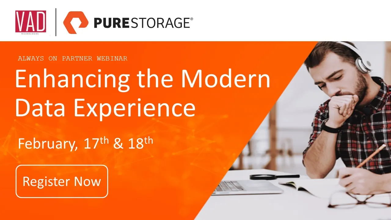 PURE Storage Partner Webinar – Enhancing the Modern Data Experience