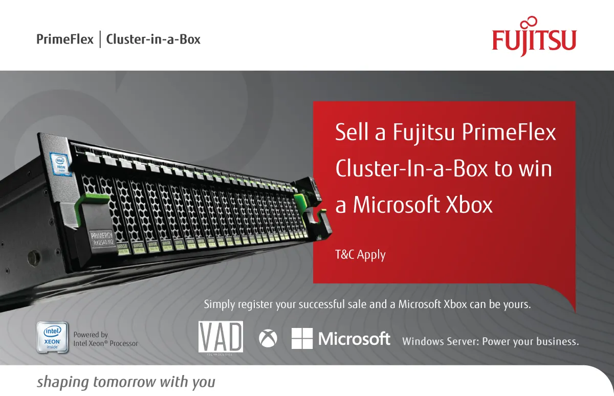 PrimeFlex from Fujitsu, Cluster-in-a-Box Promotion from VAD