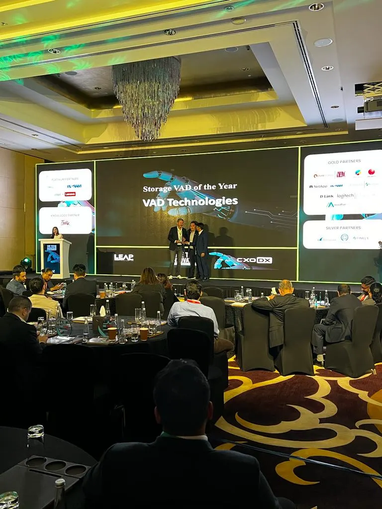 VAD Technologies Continues to Reign as "Storage Distributor of the Year" with Third Win in a Row